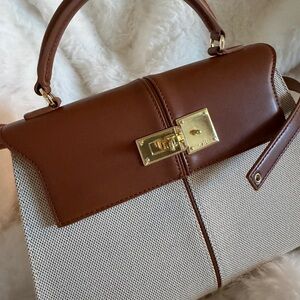 JW PEI Women’s Elise Top Handle Bag, main material: Vegan Leather.